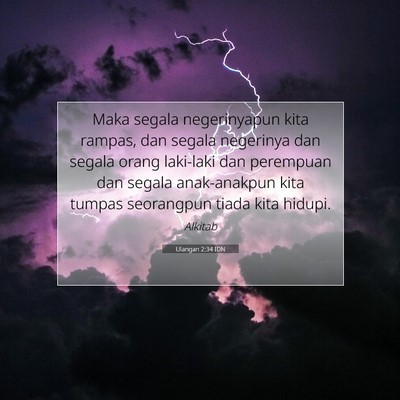 Ulangan 2:34 IDN Gambar Ayat Alkitab