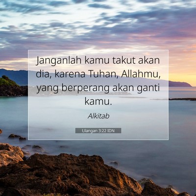 Ulangan 3:22 IDN Gambar Ayat Alkitab