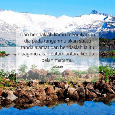 Ulangan 6:8 Ayat Alkitab Dijelaskan