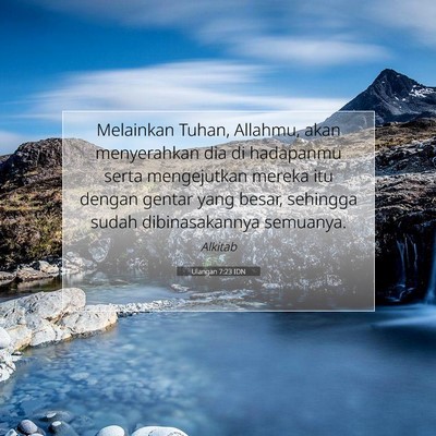 Ulangan 7:23 IDN Gambar Ayat Alkitab