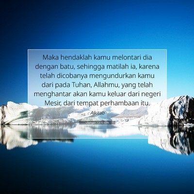 Ulangan 13:10 IDN Gambar Ayat Alkitab