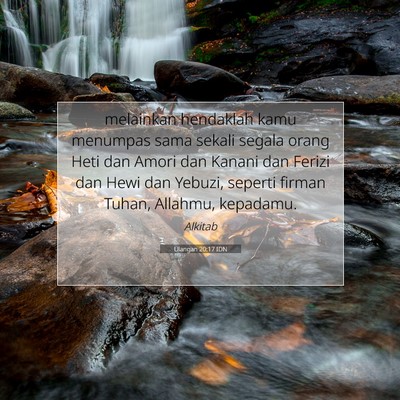 Ulangan 20:17 IDN Gambar Ayat Alkitab