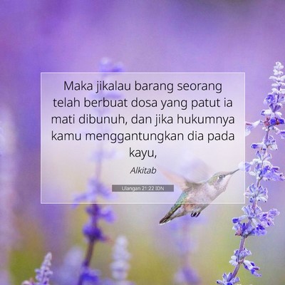 Ulangan 21:22 IDN Gambar Ayat Alkitab