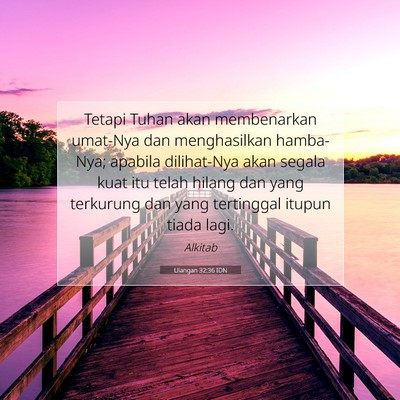 Ulangan 32:36 IDN Gambar Ayat Alkitab