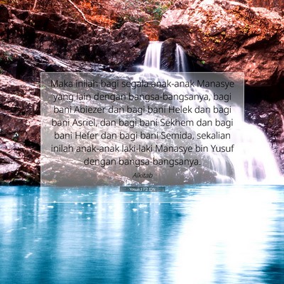 Yosua 17:2 Ayat Alkitab Dijelaskan