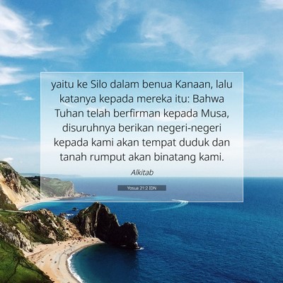 Yosua 21:2 IDN Gambar Ayat Alkitab
