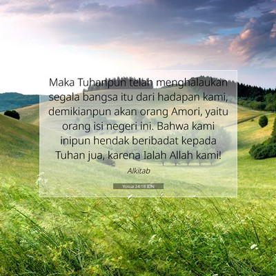 Yosua 24:18 IDN Gambar Ayat Alkitab