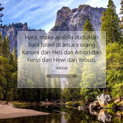 Hakim-hakim 3:5 IDN Gambar Ayat Alkitab