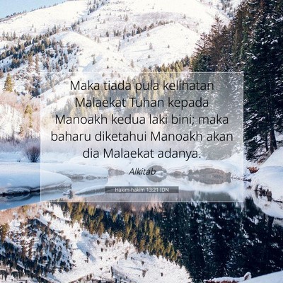 Hakim-hakim 13:21 IDN Gambar Ayat Alkitab