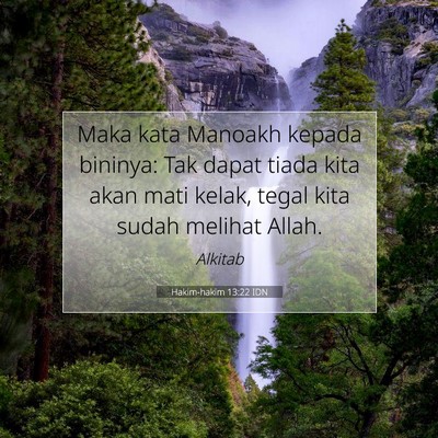 Hakim-hakim 13:22 IDN Gambar Ayat Alkitab