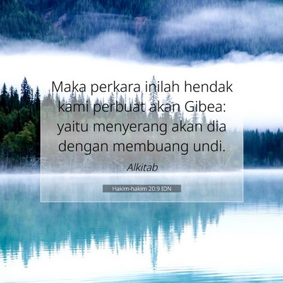 Hakim-hakim 20:9 Ayat Alkitab Dijelaskan