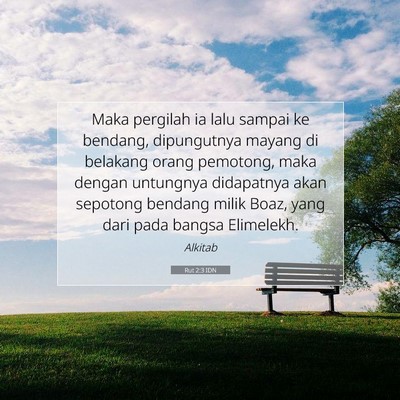 Rut 2:3 Ayat Alkitab Dijelaskan