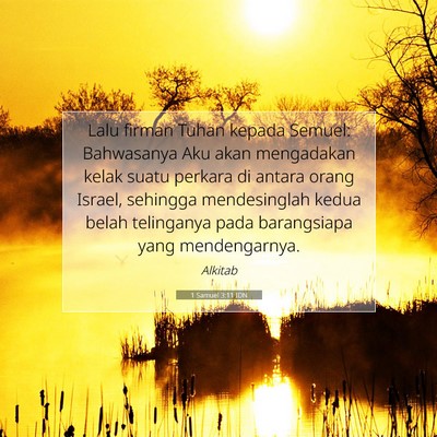 1 Samuel 3:11 IDN Gambar Ayat Alkitab