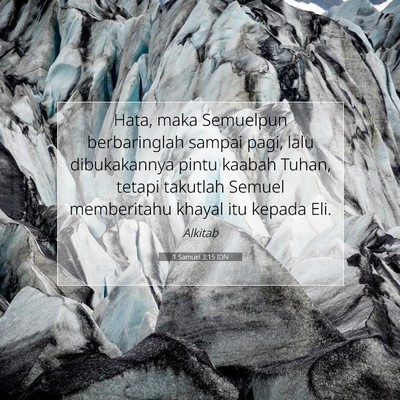 1 Samuel 3:15 IDN Gambar Ayat Alkitab