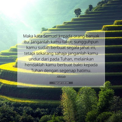 1 Samuel 12:20 IDN Gambar Ayat Alkitab