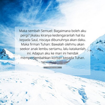 1 Samuel 16:2 IDN Gambar Ayat Alkitab