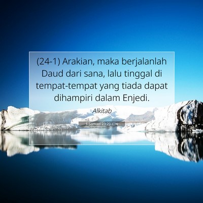 1 Samuel 23:29 IDN Gambar Ayat Alkitab