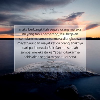 1 Samuel 31:12 IDN Gambar Ayat Alkitab