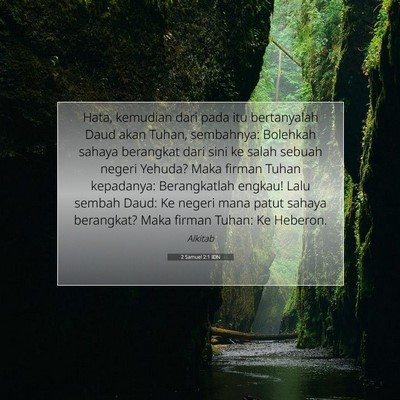 2 Samuel 2:1 IDN Gambar Ayat Alkitab