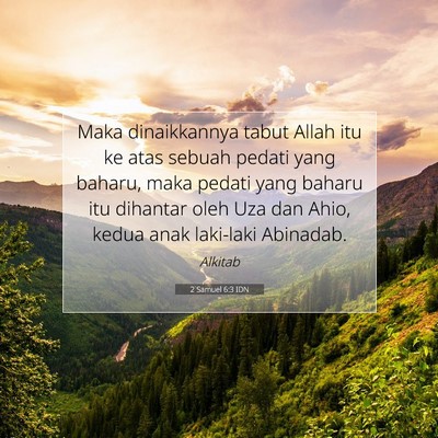 2 Samuel 6:3 IDN Gambar Ayat Alkitab