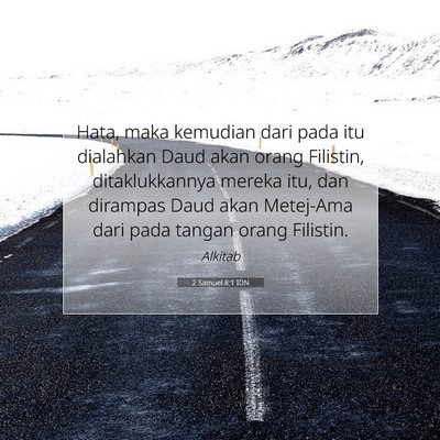 2 Samuel 8:1 IDN Gambar Ayat Alkitab