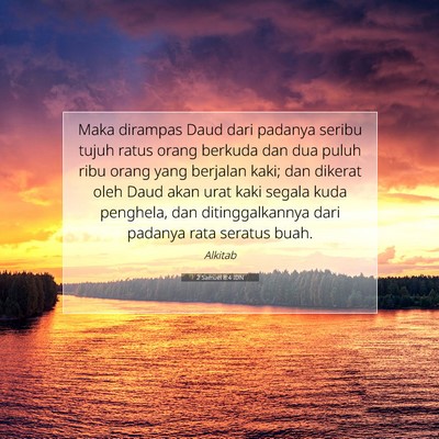 2 Samuel 8:4 IDN Gambar Ayat Alkitab