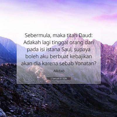 2 Samuel 9:1 IDN Gambar Ayat Alkitab