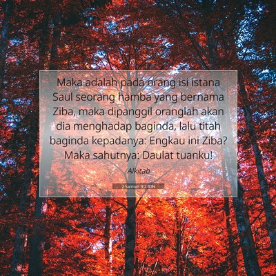 2 Samuel 9:2 Ayat Alkitab Dijelaskan