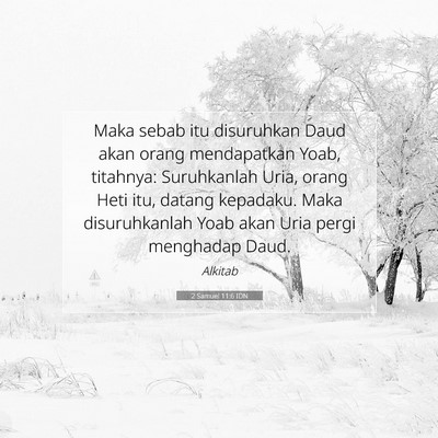 2 Samuel 11:6 IDN Gambar Ayat Alkitab