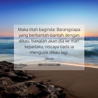 2 Samuel 14:10 IDN Gambar Ayat Alkitab