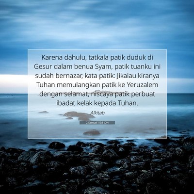 2 Samuel 15:8 IDN Gambar Ayat Alkitab