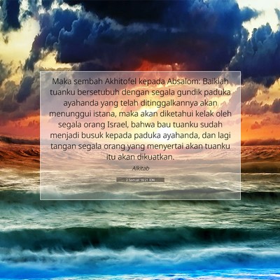 2 Samuel 16:21 IDN Gambar Ayat Alkitab
