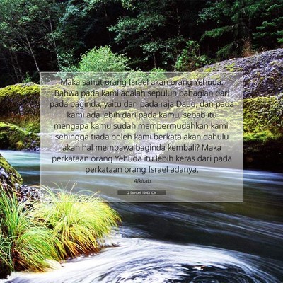 2 Samuel 19:43 Ayat Alkitab Dijelaskan