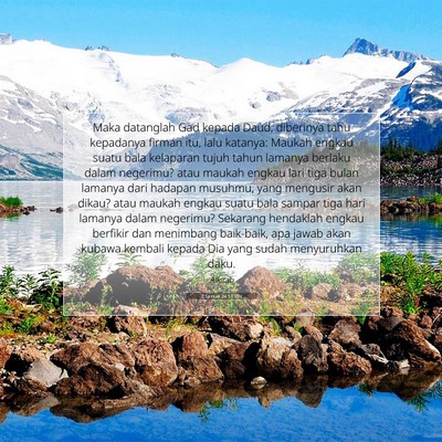 2 Samuel 24:13 Ayat Alkitab Dijelaskan