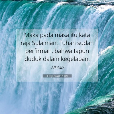 1 Raja-raja 8:12 IDN Gambar Ayat Alkitab