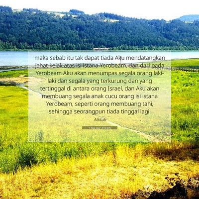 1 Raja-raja 14:10 IDN Gambar Ayat Alkitab