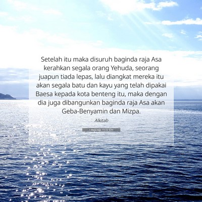 1 Raja-raja 15:22 IDN Gambar Ayat Alkitab