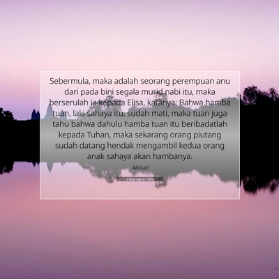2 Raja-raja 4:1 IDN Gambar Ayat Alkitab