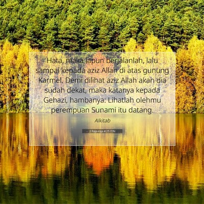 2 Raja-raja 4:25 IDN Gambar Ayat Alkitab
