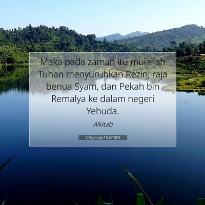 2 Raja-raja 15:37 IDN Gambar Ayat Alkitab