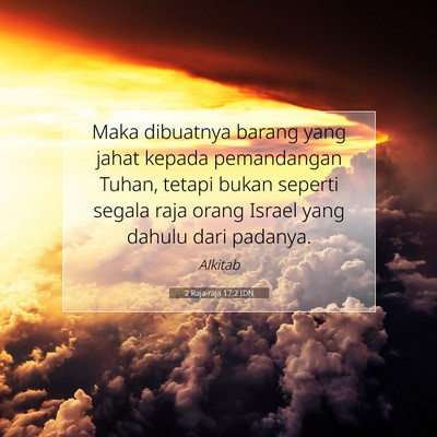 2 Raja-raja 17:2 IDN Gambar Ayat Alkitab
