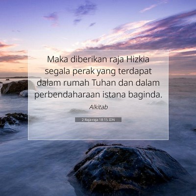 2 Raja-raja 18:15 IDN Gambar Ayat Alkitab