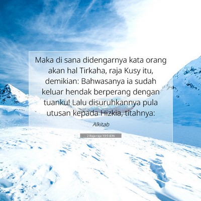 2 Raja-raja 19:9 IDN Gambar Ayat Alkitab