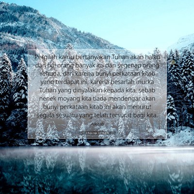 2 Raja-raja 22:13 IDN Gambar Ayat Alkitab