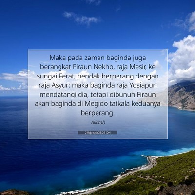 2 Raja-raja 23:29 IDN Gambar Ayat Alkitab