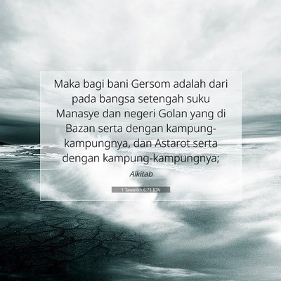 1 Tawarikh 6:71 IDN Gambar Ayat Alkitab