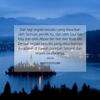 1 Tawarikh 26:28 IDN Gambar Ayat Alkitab