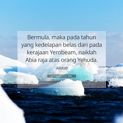 2 Tawarikh 13:1 IDN Gambar Ayat Alkitab