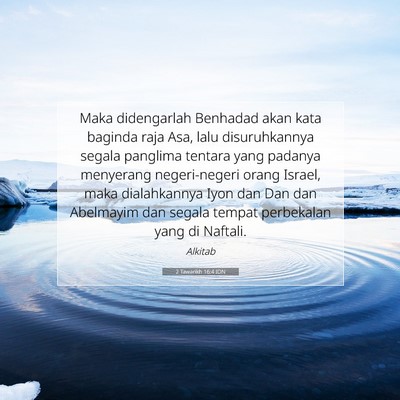 2 Tawarikh 16:4 IDN Gambar Ayat Alkitab