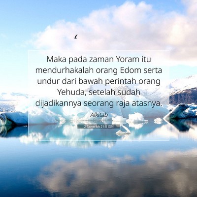 2 Tawarikh 21:8 IDN Gambar Ayat Alkitab